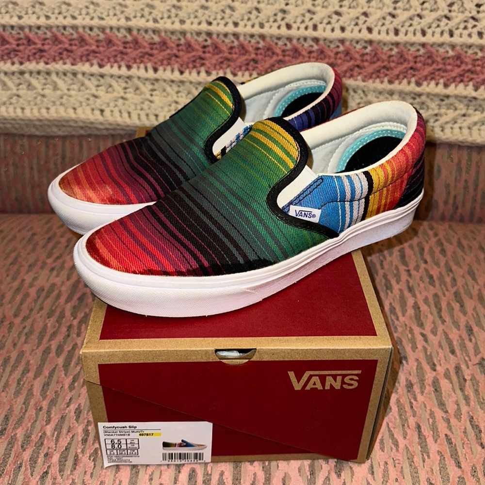 Vans “Serape Blanket” Multicolor ~ Ladies 8.0 ~ Men’s 6.5 ✨